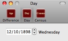 Calendar Calc DayofWeek